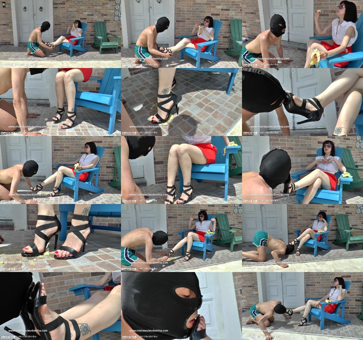 Cleo Domina - Snack Banana Crushed Under My Soles - Villa Femdom Stories 6