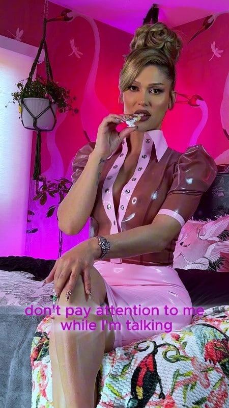 Dominopresleyxxx Domino Presley - Rubber Goddess JOI 3