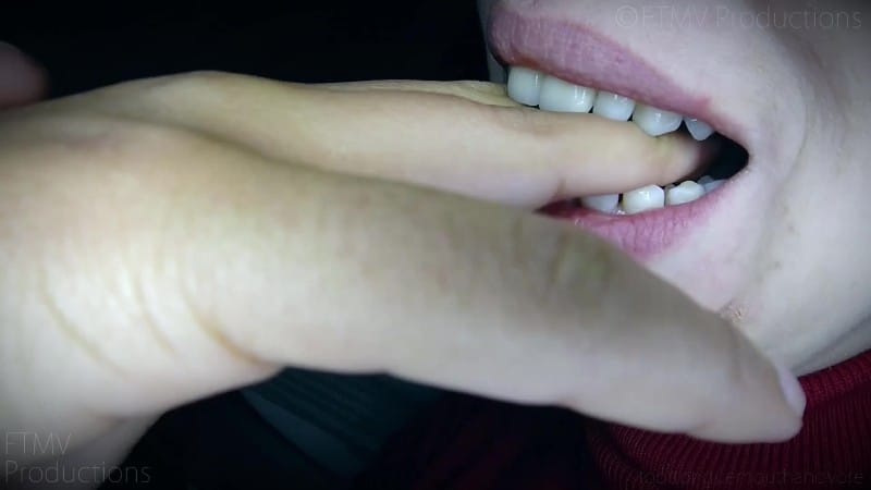 Elina Bites Nadya S Arm Hand And Fingers 3