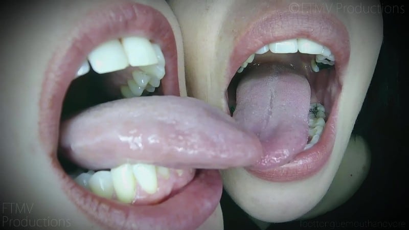 Elina Nora S Beautiful Long Tongues From All Angles 60 Fps 3