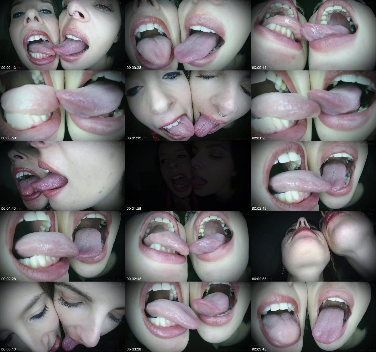 Elina Nora S Beautiful Long Tongues From All Angles 60 Fps 6