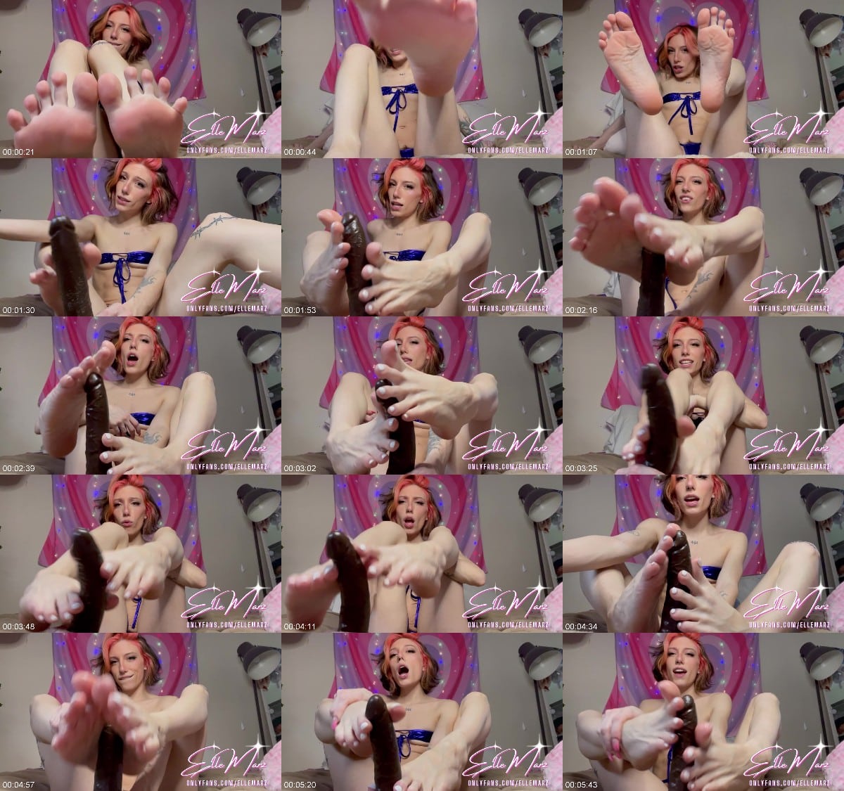 Elle Marz Foot job JOI CEI 6