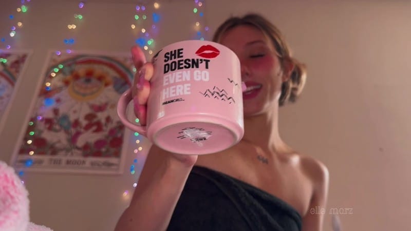 Elle Marz Sissy training and draining 3