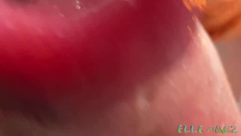 Elle Marz kiss lick spit POV 3