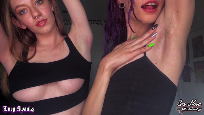 Eva Nova - Double Domme Armpit Worship and Humiliation 4