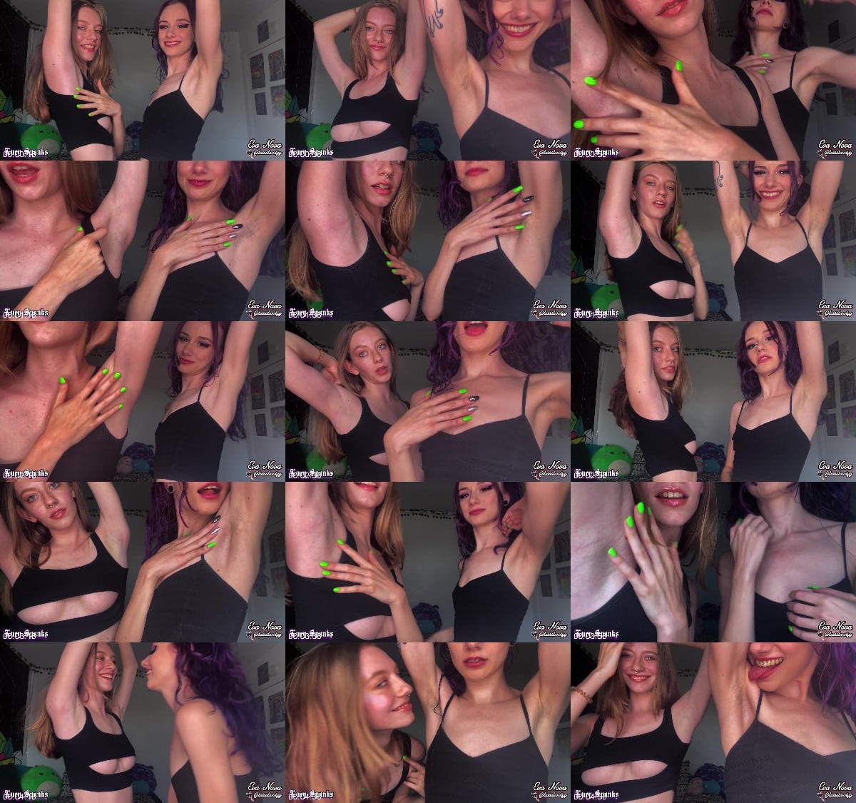 Eva Nova - Double Domme Armpit Worship and Humiliation 6