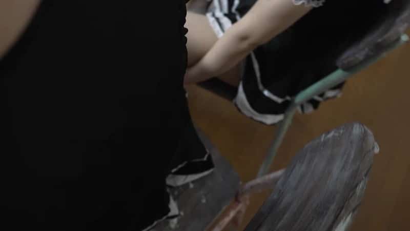 Faceslap Japan Super Hard - Cruel Foot Domination By Double Maid 002 1