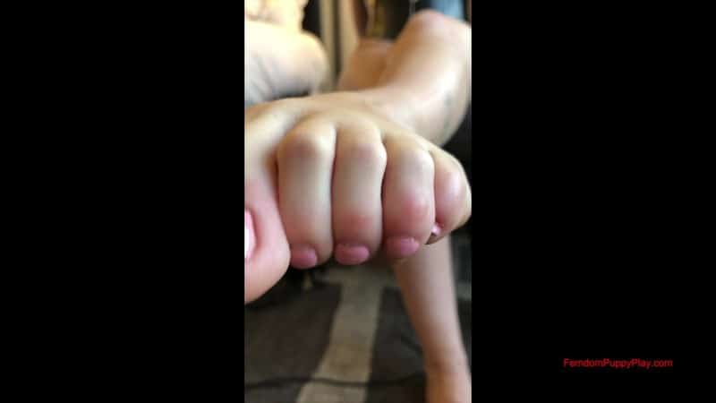 Femdom Puppy Play - Mistress Luna Lain Rewards Her Good Slave 3