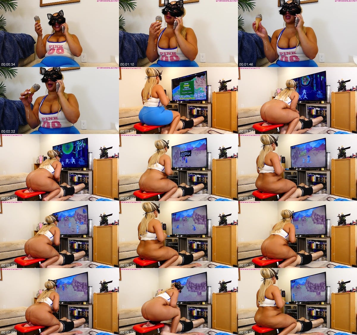 Filth Fetish -s - Brutal Gaming Farts Unedited - Goddess Cleo 6