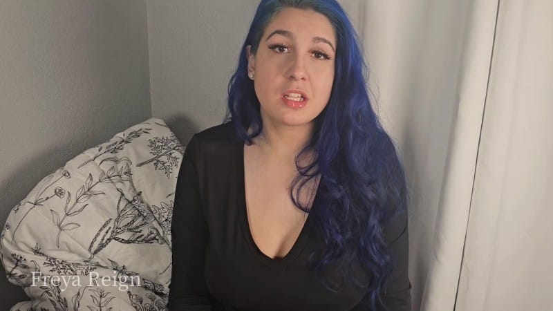 Freya Reign - Chastity and Cum Eating Consequences From Step-Mommy 2