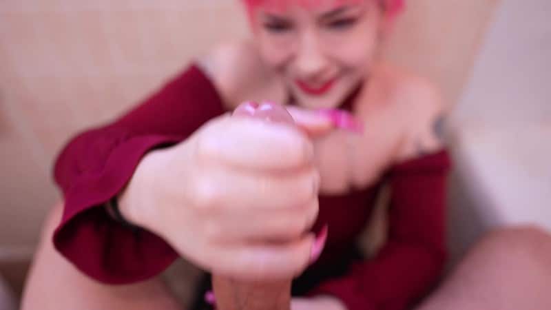 Gemini Prime - extra long nail fetish hj HandJob 5