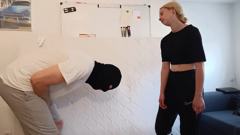 German Balls Busted - 18 Year Old Girl Hates My Balls 5