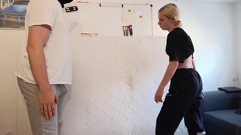 German Balls Busted - 18 Year Old Girl Hates My Balls 1