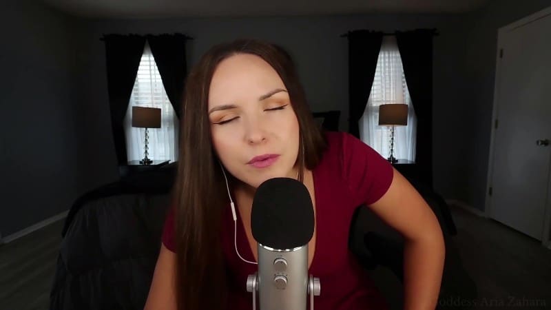 Goddess Aria Zahara Cumslut ASMR 2