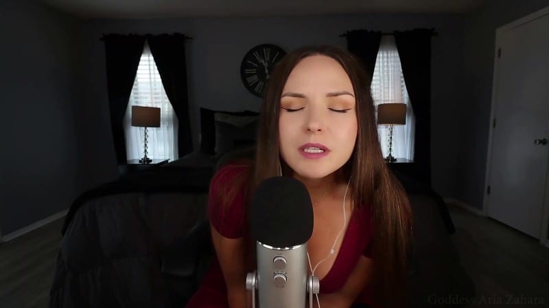 Goddess Aria Zahara Cumslut ASMR 4