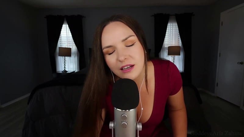 Goddess Aria Zahara Cumslut ASMR 6