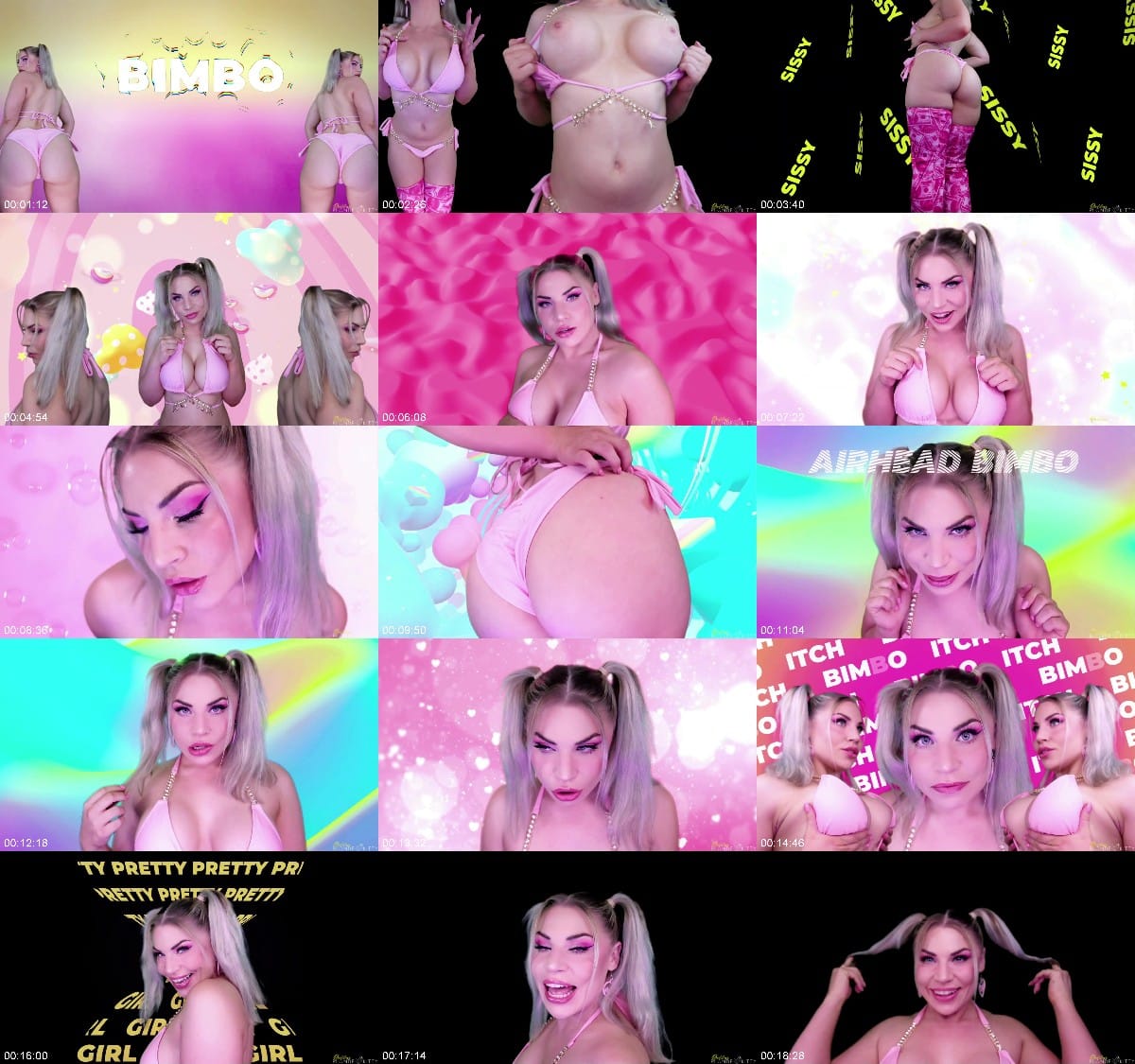 Goddess Blonde Kitty - BIMBOFICATION - Brainwash 6