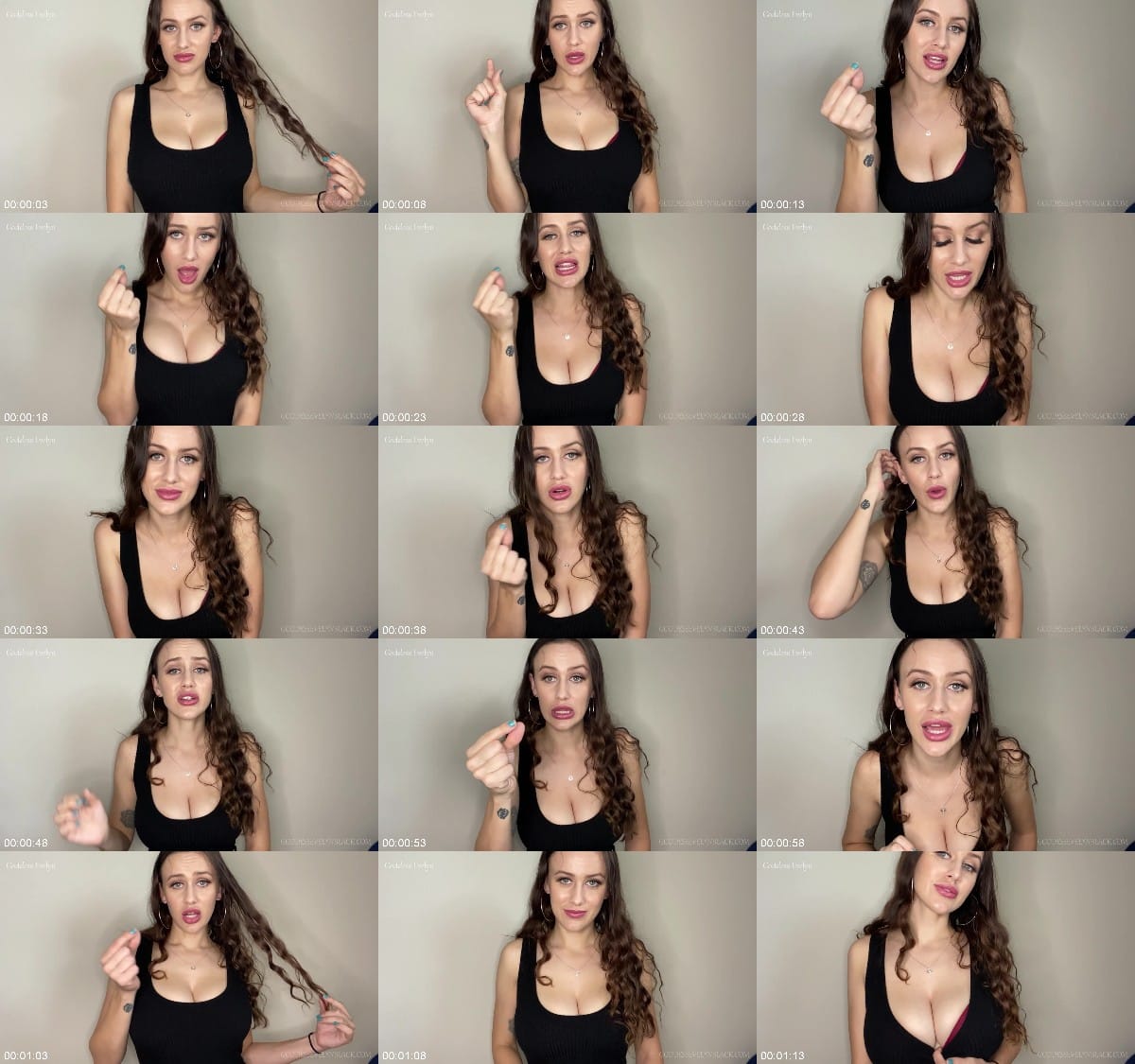 Goddess Evelyn - Something for the shrimp dick losers 6