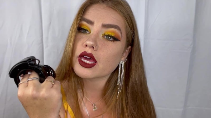 Goddess Roxy - Horny and Weak Chastity 3