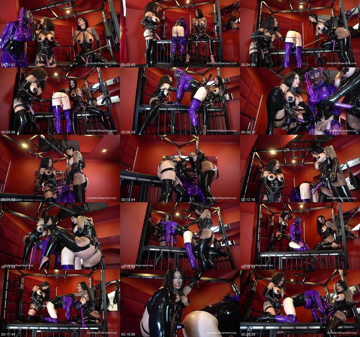 Goddess Tangent World Of Femdom - Goddess Tangent - Caned And Plowed By The Dominatrix Duo 6