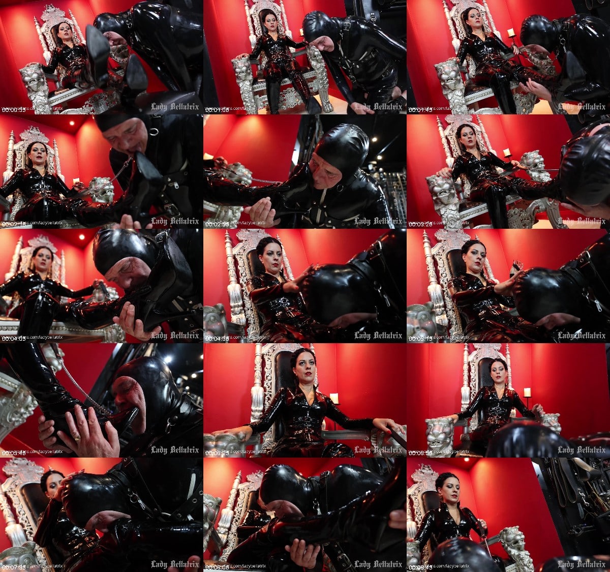 Heavy Rubber Dominatrix - Rubber Queen Boot Domination 6