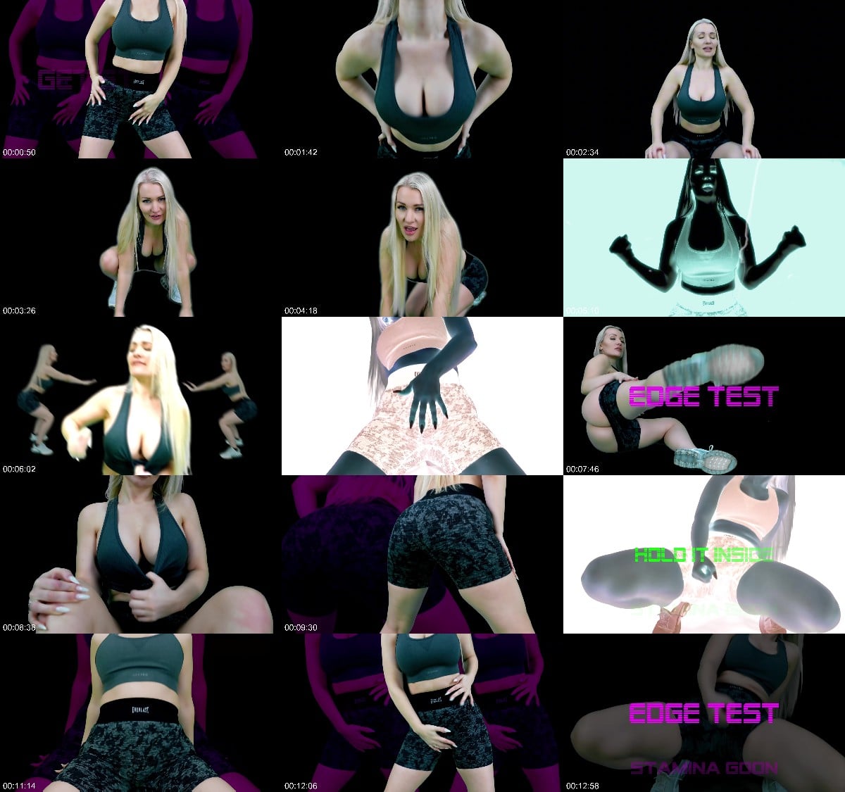 IWantPoison - The Edge Test - Gym Training 6
