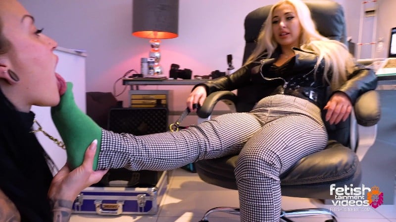I Will Use My Office Bitch Socks Foot Worship With Goddess Sheila 4K Uhd Mp4 3