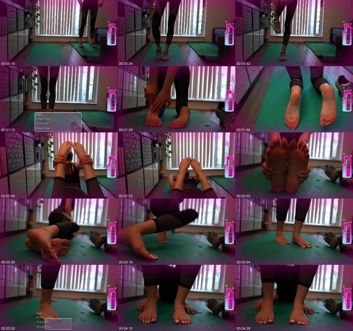Imilia Audley Fantasy of Feet Yoga Perving 6