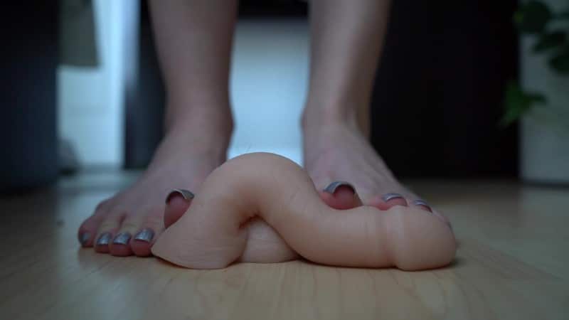 Imilia Audley Feet Destroy Your Cock and Balls 1