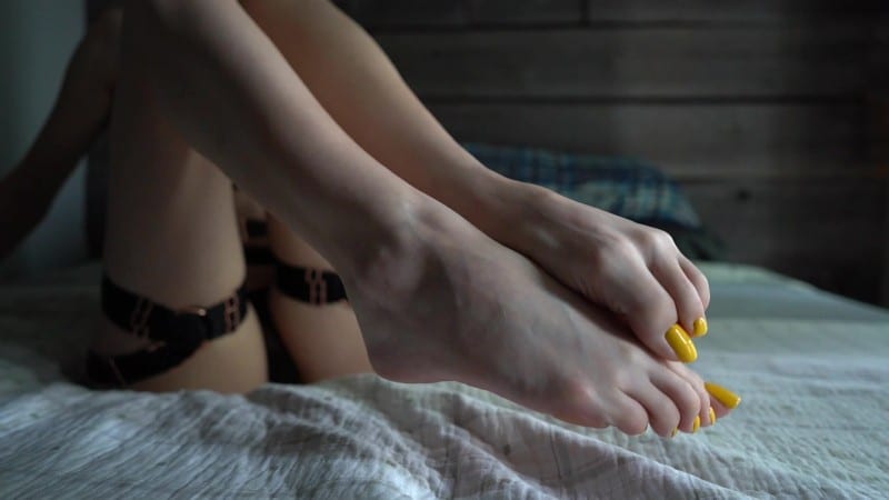 Imilia Audley Surprise Futa JOI amp Footjob 1