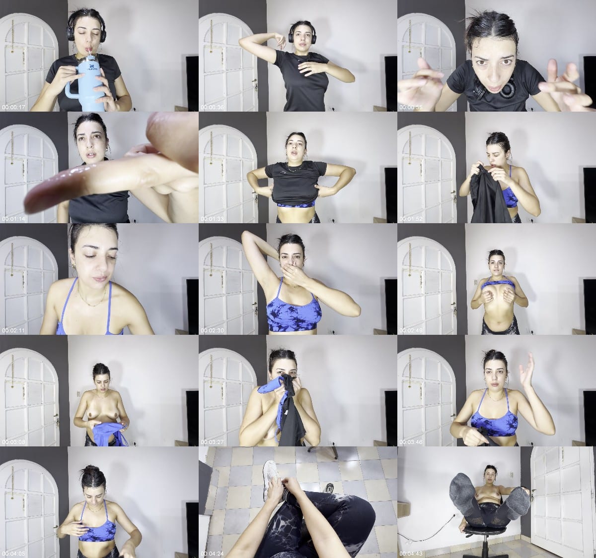 Just Got Back From The Gym Dripping In Sweat And Getting Even Hornier 6