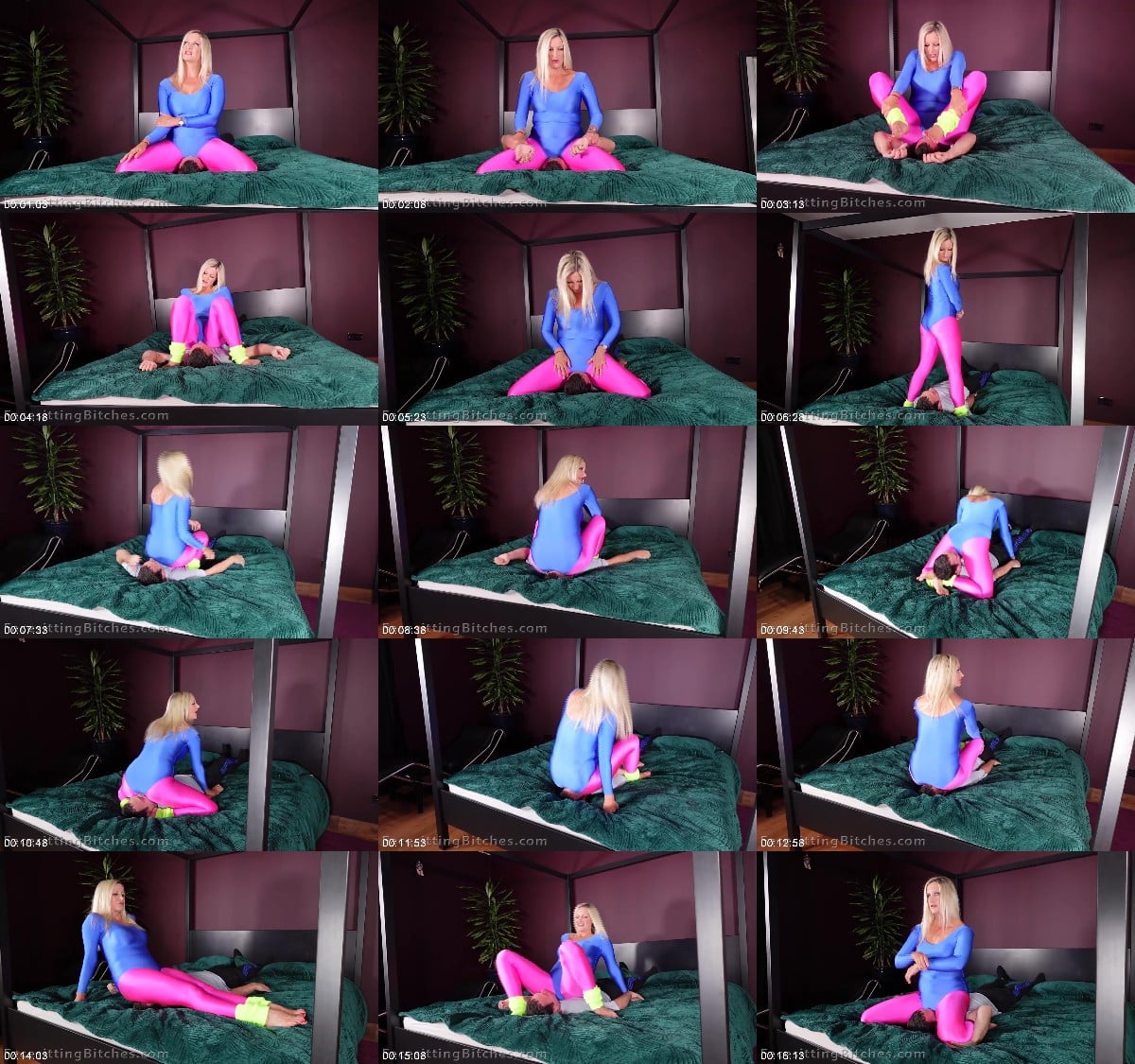 Lethal Bitches - Facesitting Heavy Spandex Squash And Smother From Nikki Whiplash FB1766 6