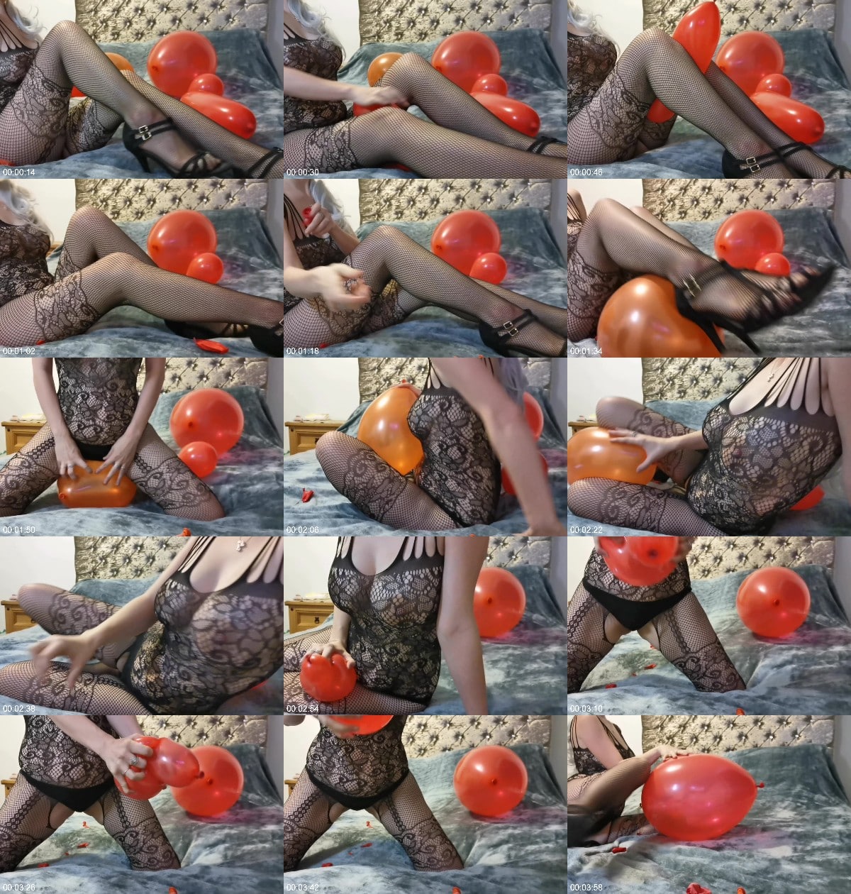 Lexi Snow - Balloon popping with heels 6