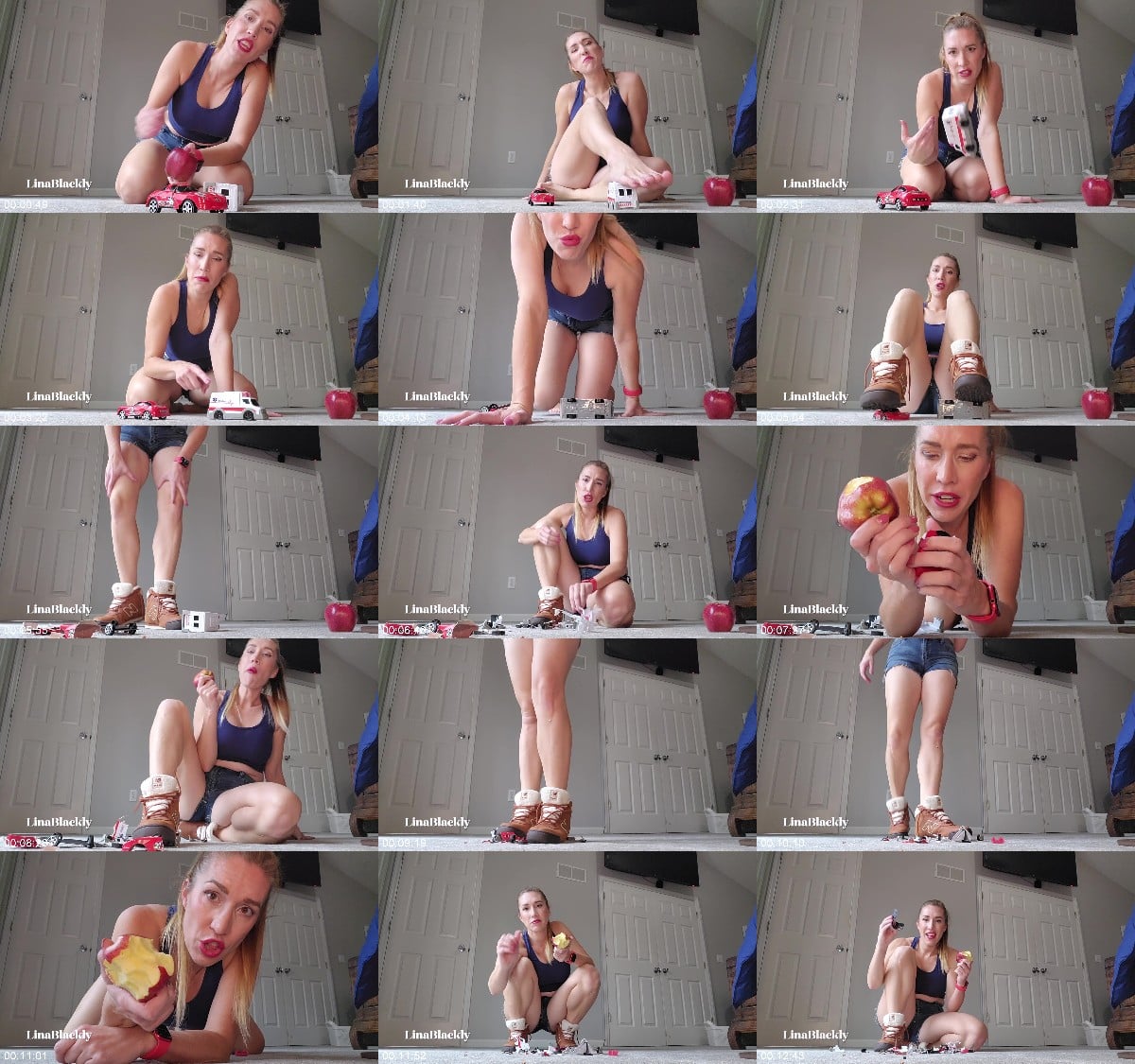 LinaBlackly - Giantess Car Destruction Beg for Mercy 6