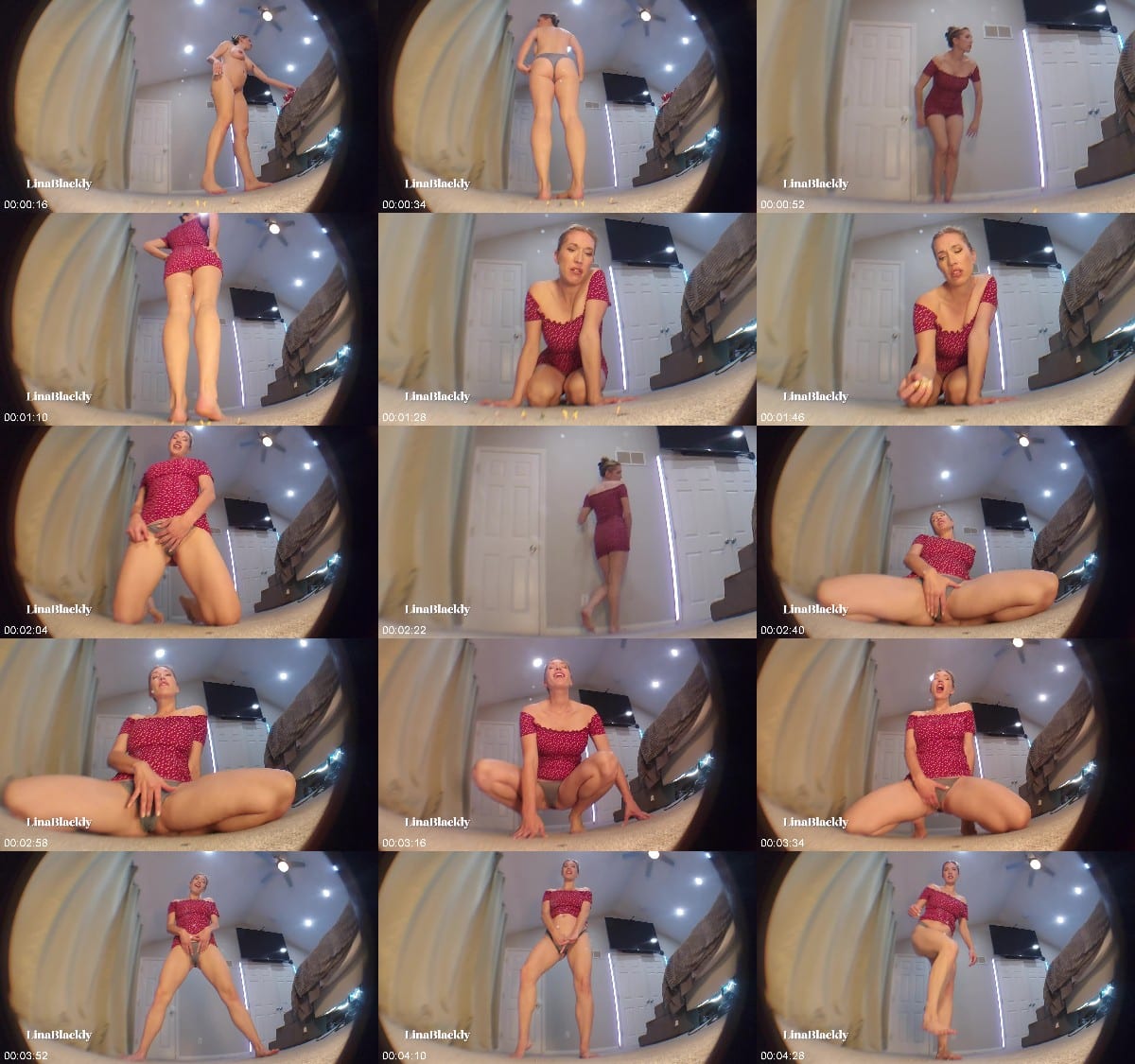 LinaBlackly - Giantess Lina's Pussy Ticking and Vore 6