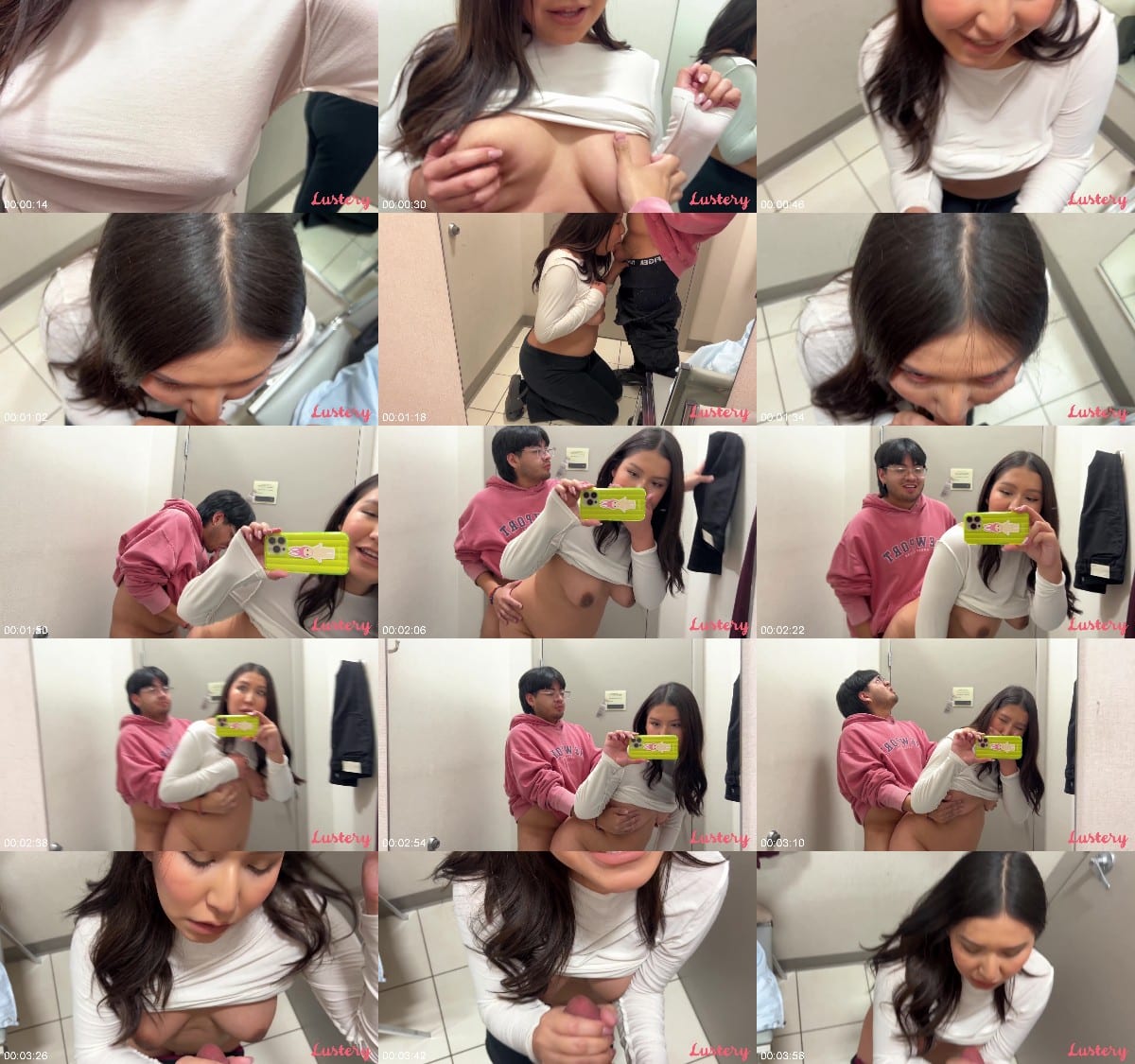 Lustery E1898 Ashley And Sam First Time Changing Room Fuck FullHD 6