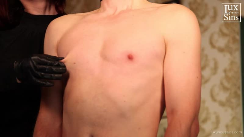 Luxurious Sins - BDSM - Lux - Nipple Torment And CBT For The Naughty Student 3
