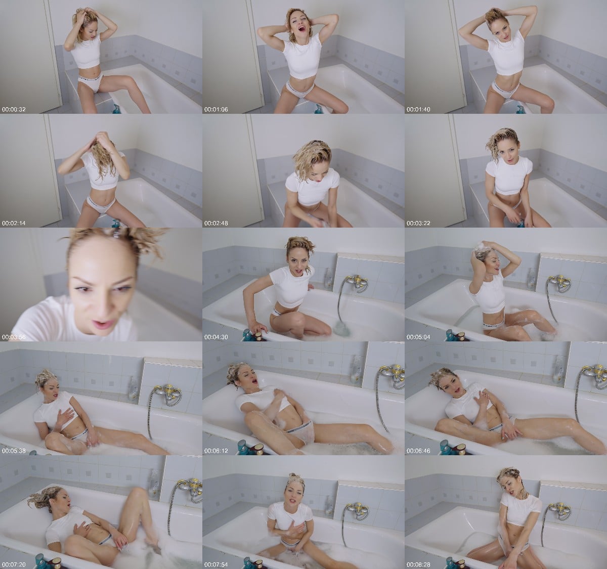 ManyVids MissDaisyDiamond Wet Intentions Hair Play to Climax 6
