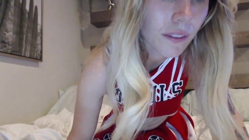 MissIvyDoll - Live Cheerleader Tease 5