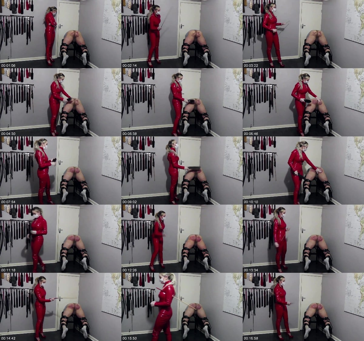 Miss Jessica - Corona Correction Centre Again - Whipping and Caning 6