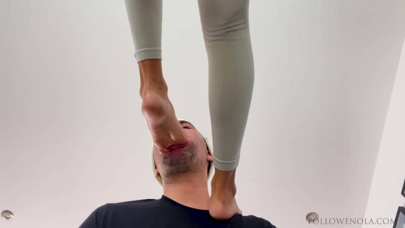 Mistress Enola Fetish - Tag Team Foot Gagging Mistress Enola We Shared His Gag Reflex Like He Was Nothing Extreme Deep Feet 4