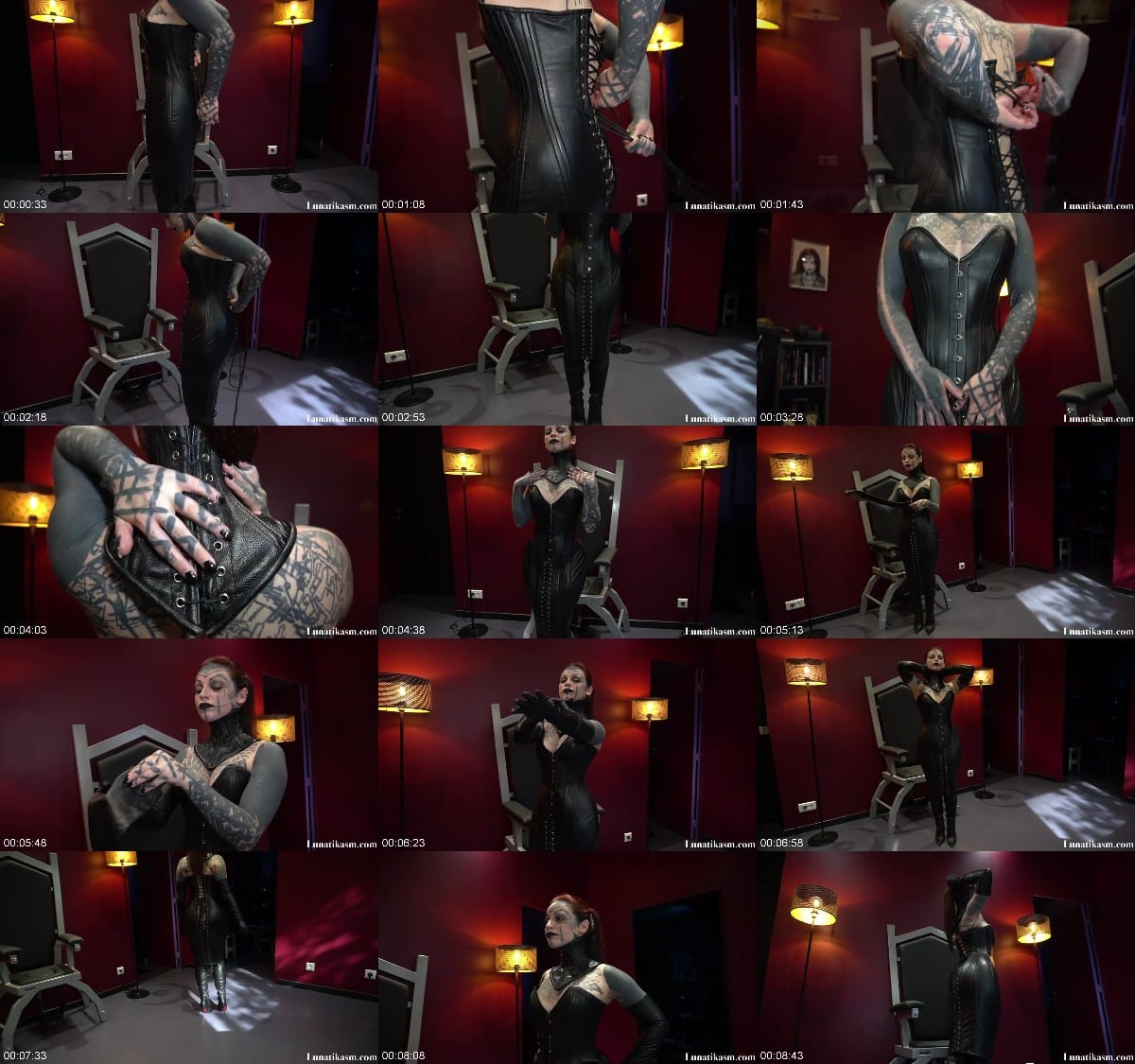 Mistress Lunatika - Mistress Get Dressed Corset Dress 6