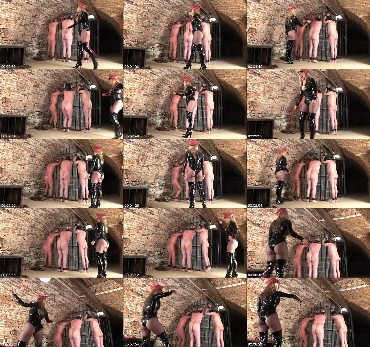 Mistress Tess - Whipping the OWK prisoners 6