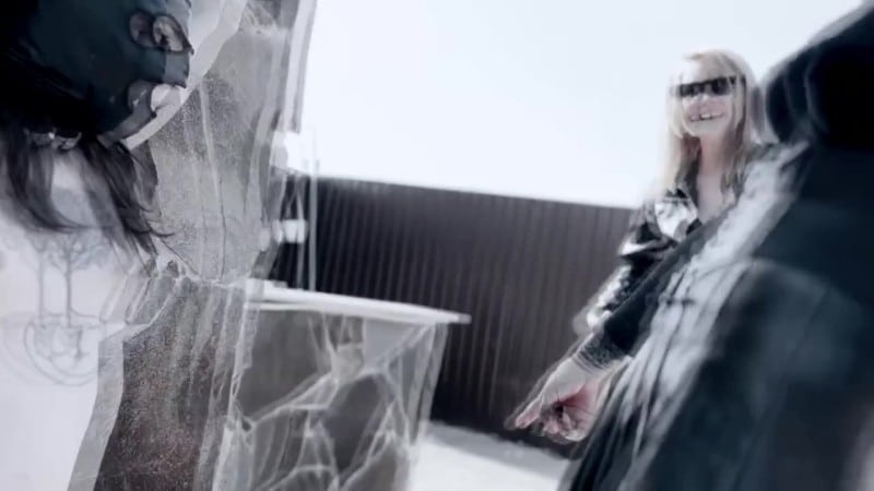 Mistress Zeida Dracula FemdomCastle - CUNT BUSTING - slaves holding her arms and legs open - EXTREME Lezdo 4