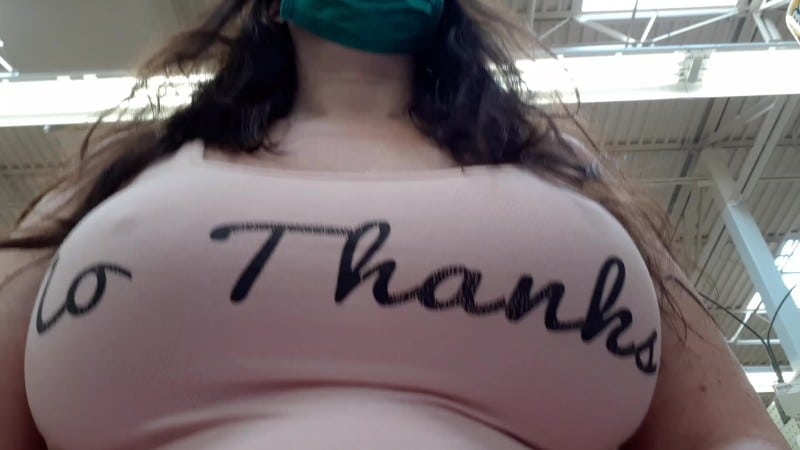 MizzErotique Public-Upskirt-n-Flash-at-Grocery-Store 2