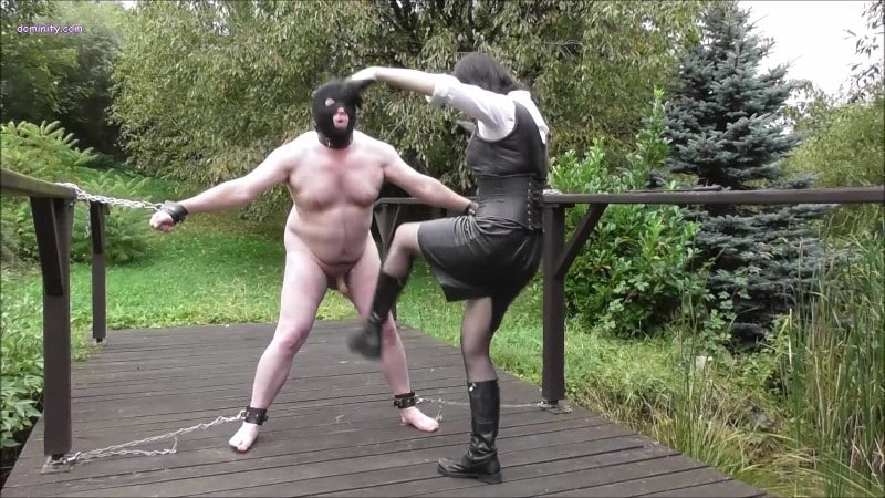 OWK - Other World Kingdom - Balls Kicking On The Bridge - Mistress Bella Lugosi 2