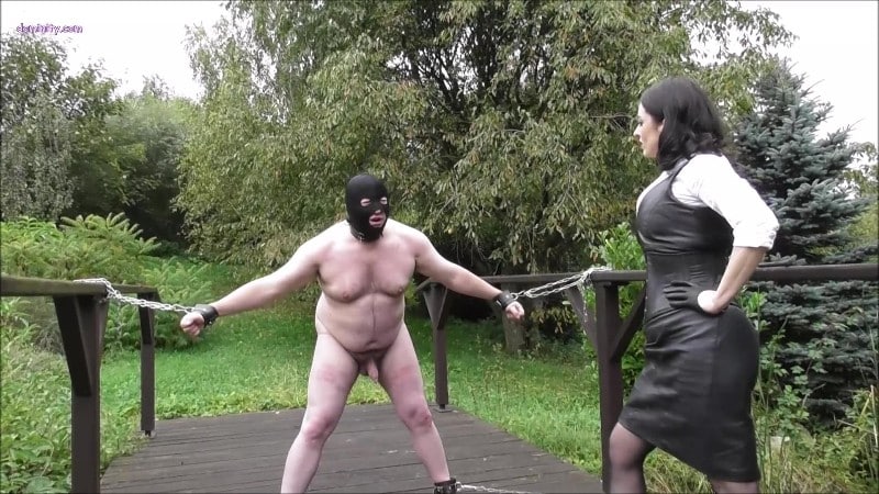 OWK - Other World Kingdom - Balls Kicking On The Bridge - Mistress Bella Lugosi 3