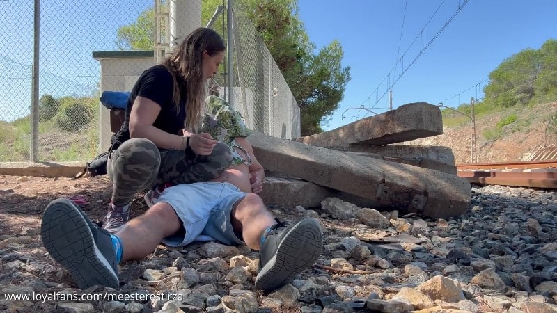 Promo Used Outdoor By Mistress Tirza CBT Dick Slapping Domination Anal Humiliation - MEESTERES TIRZA - KIKI KOETSENRUIJTER - MISTRESS TIRZA 3