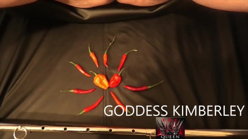 Queen of CBT - Goddess Kimberley - Mistress Hot Spicy Chilli CBT 1