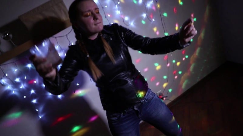 Russian girls fetish Ashamed-Ann-in-the-club 2